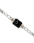 Interlok Noir Two Tone Watch Band