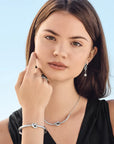 Interlok Single Knot Hinged Bangle