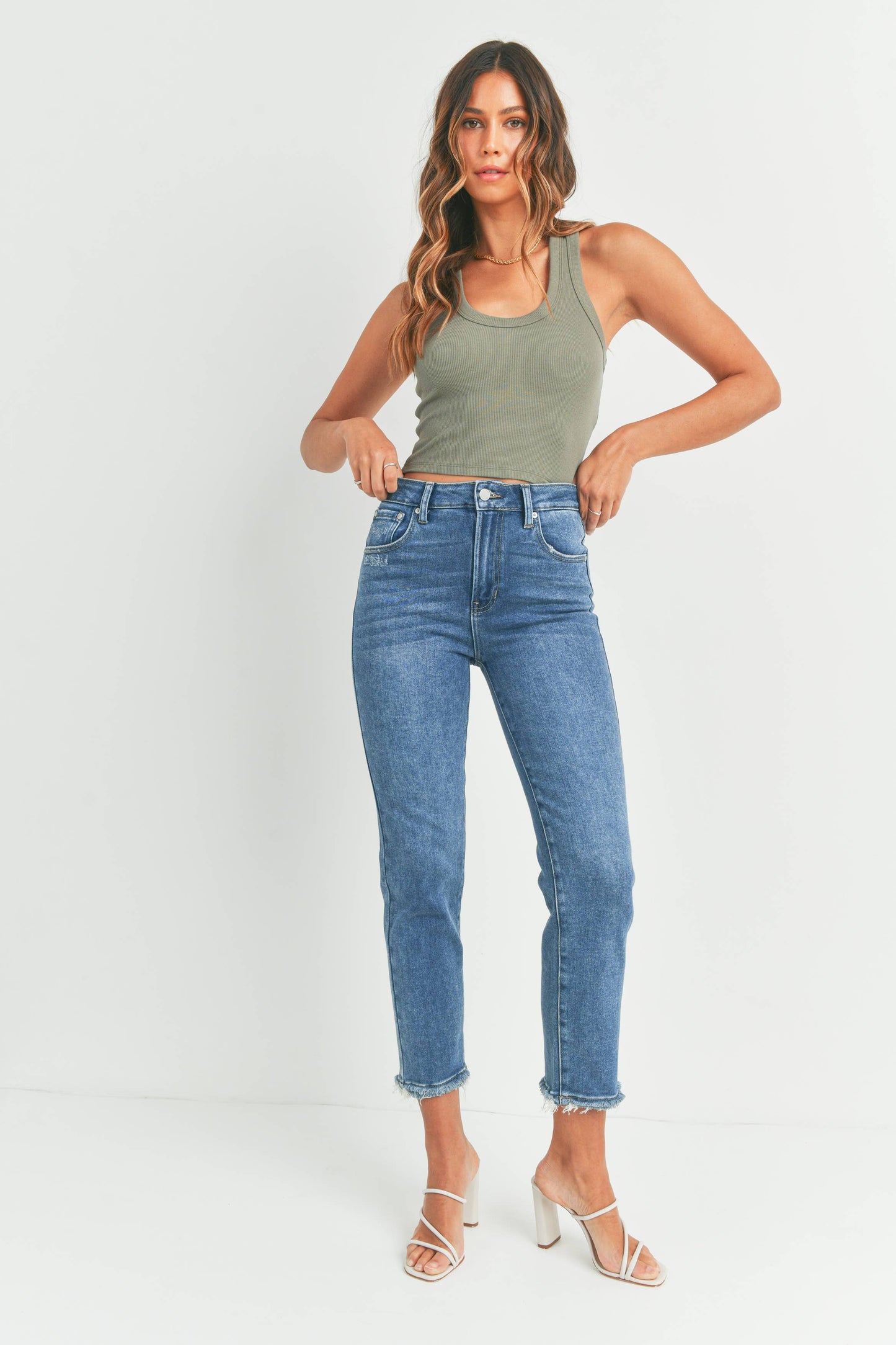 JBD Straight Leg with Hem Strings
