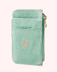 Velvet Card Holder Sparkling Seahorse