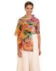 Linen/Cotton Scarf Botany Bliss