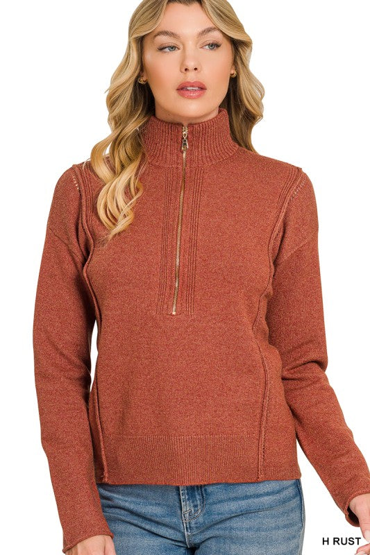 Half Zip Sweater