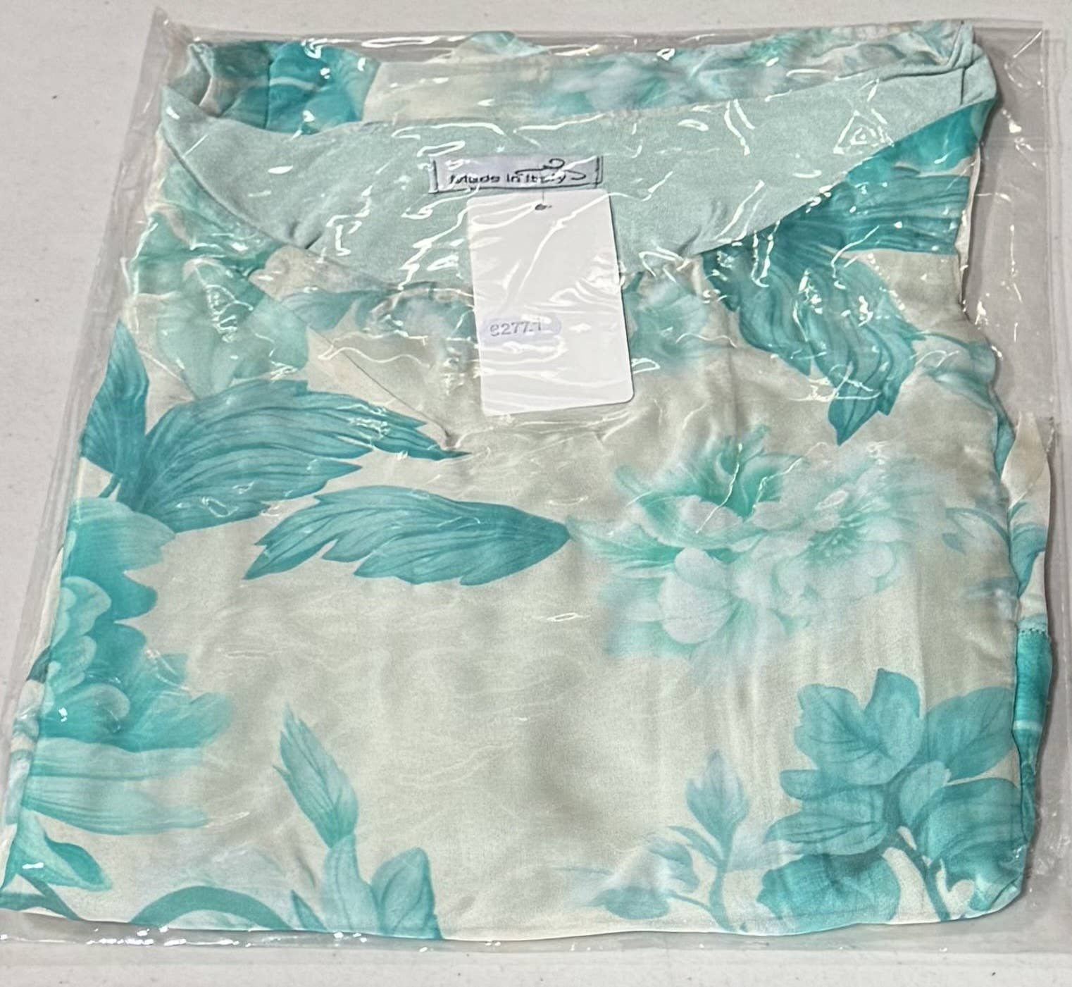 Italian Silk Printed Top