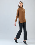 Clara Sunwoo Plush Ribbed Zipper Vent Tunic