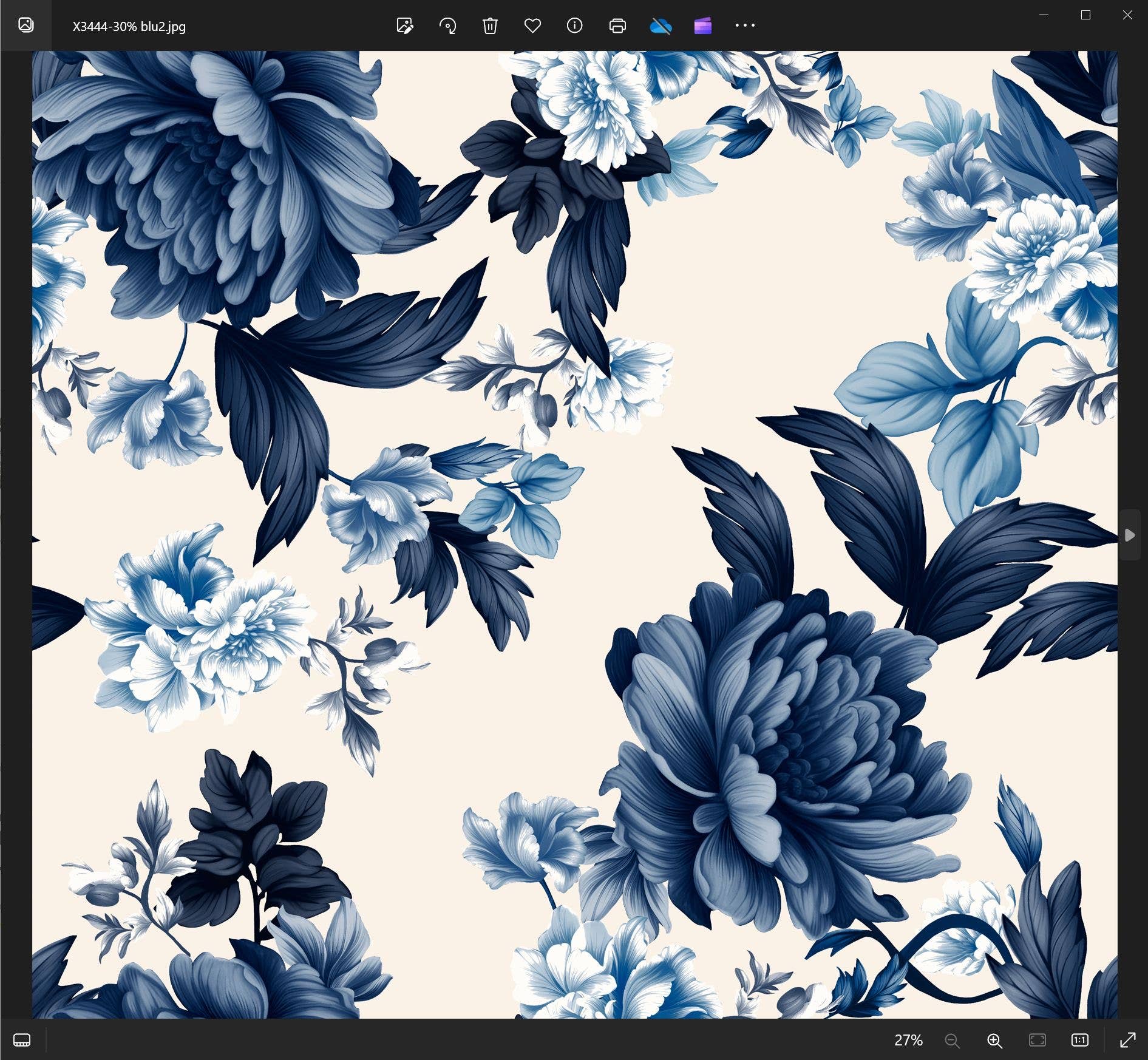 Italian Silk Printed Top