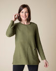 Ripple Effect Seamed Pocket Tunic