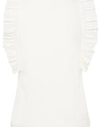 Paityn Rib and Ruffle Top