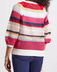 Cotton 3/4 Sleeve Sweater