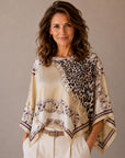 Silk Scarf Poncho