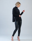 Clara Sunwoo Plush Ribbed Zipper Vent Tunic