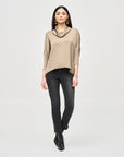 Joseph Ribkoff Satin Cowl Neck Top