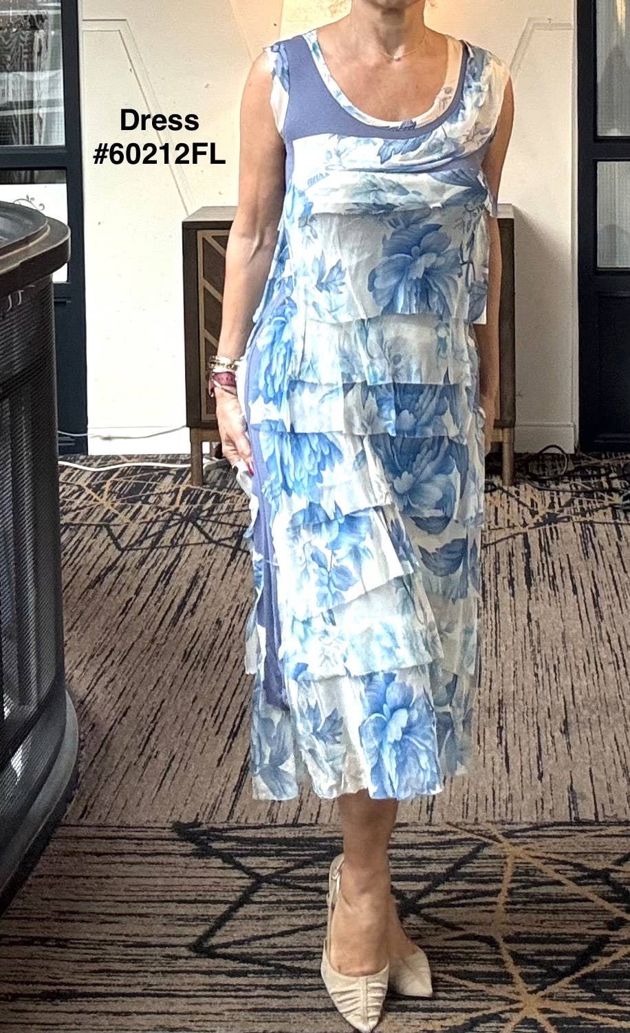 Italian Silk Printed Top