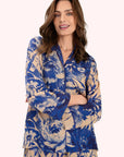 China Blue Blooms Supersoft PJs
