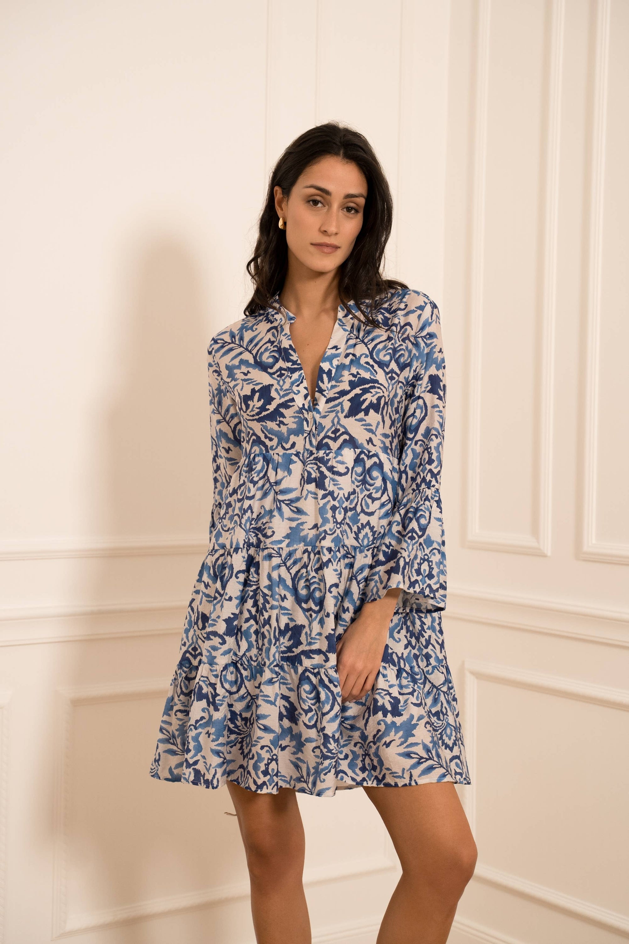 Saint Tropez Dress Bleu Azur