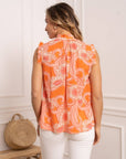 Orange Blossom Cotton Tank