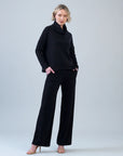 Clara Sunwoo Lounge Knit Tipped Hem Sweater