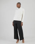 Clara Sunwoo Ribbed Knit Turtle Neck Sweater