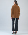 Clara Sunwoo Plush Ribbed Zipper Vent Tunic