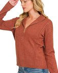 Half Zip Sweater