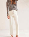 Brooke High Rise Micro Flare Jeans