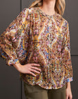 Flowy Dolman Sleeve Blouse