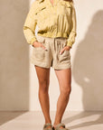 Elastic Waist Jacket Starfruit