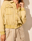 Elastic Waist Jacket Starfruit