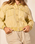 Elastic Waist Jacket Starfruit