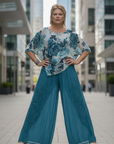 Italian Silk Printed Top