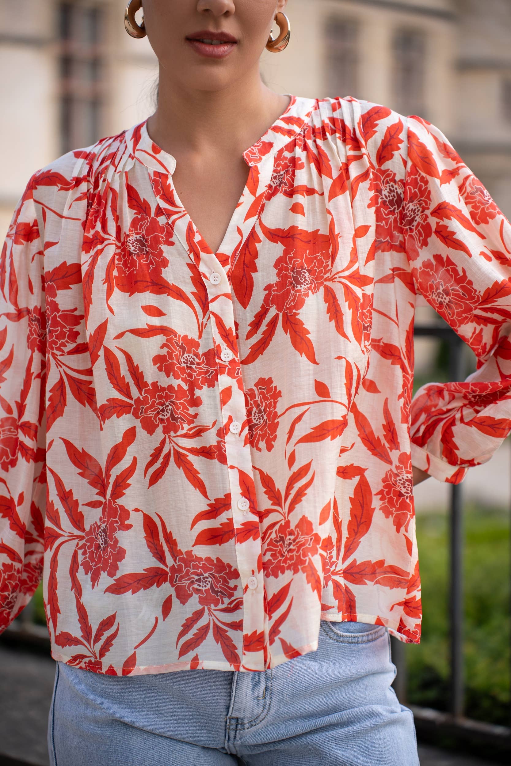 Saint Tropez Top Red