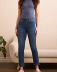 Sophia Pull-On Slim Crop Jeans