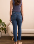 Sophia Pull-On Slim Crop Jeans