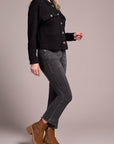 Brushed Waffle Knit Shacket