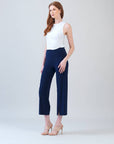 Clara Sunwoo Relaxed Kick Front Slit Ankle Pant