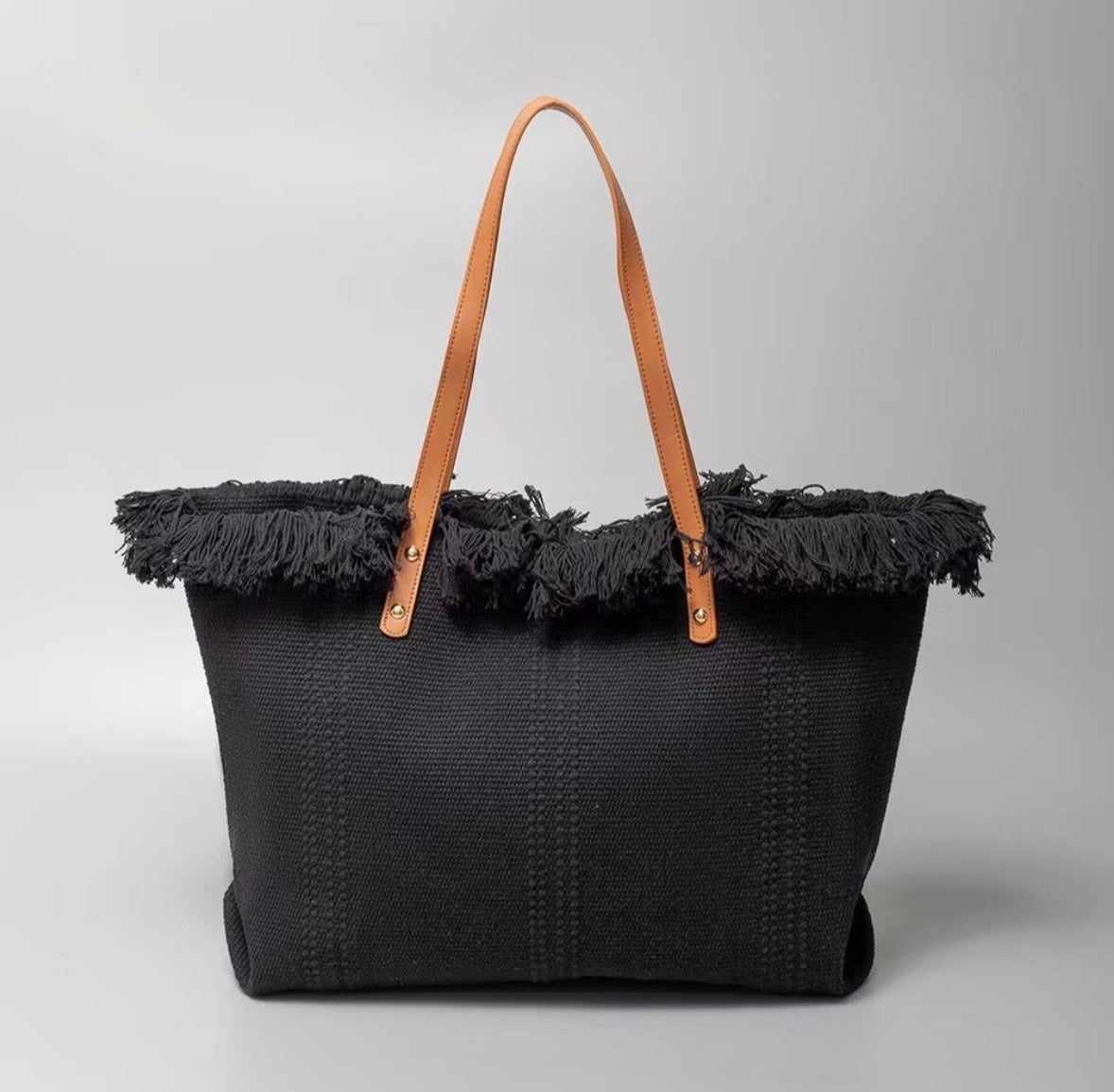 Fringe Top Tote
