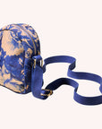 Canvas Out and About Bag - China Blooms Blue