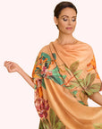Beach Wrap Botany Bliss Champange