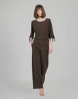 Clara Sunwoo Banded Top With Pull-Tie Cuff