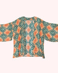 Cream Batik Kimono Jacket