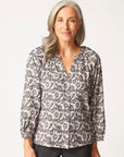 Floral Jacquard Romance Shirt