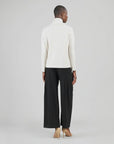 Clara Sunwoo Ribbed Knit Turtle Neck Sweater