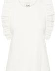 Paityn Rib and Ruffle Top