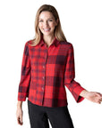 Girl Gone Plaid Mixed Shirt