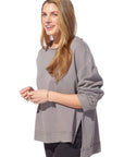 Terry Rolled Neck Tunic