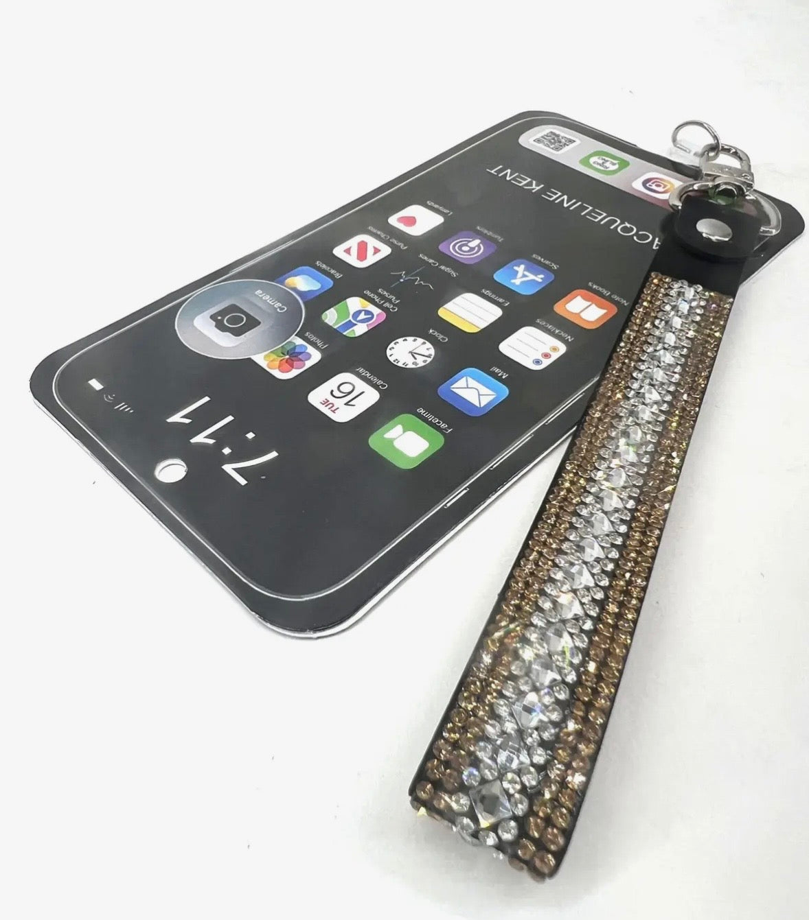 Diamond Phone Wrist Lanyard