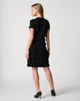 Joseph Ribkoff Ruffled T-Shirt Style Dress