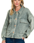 Cropped Shacket