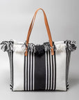 Fringe Top Tote
