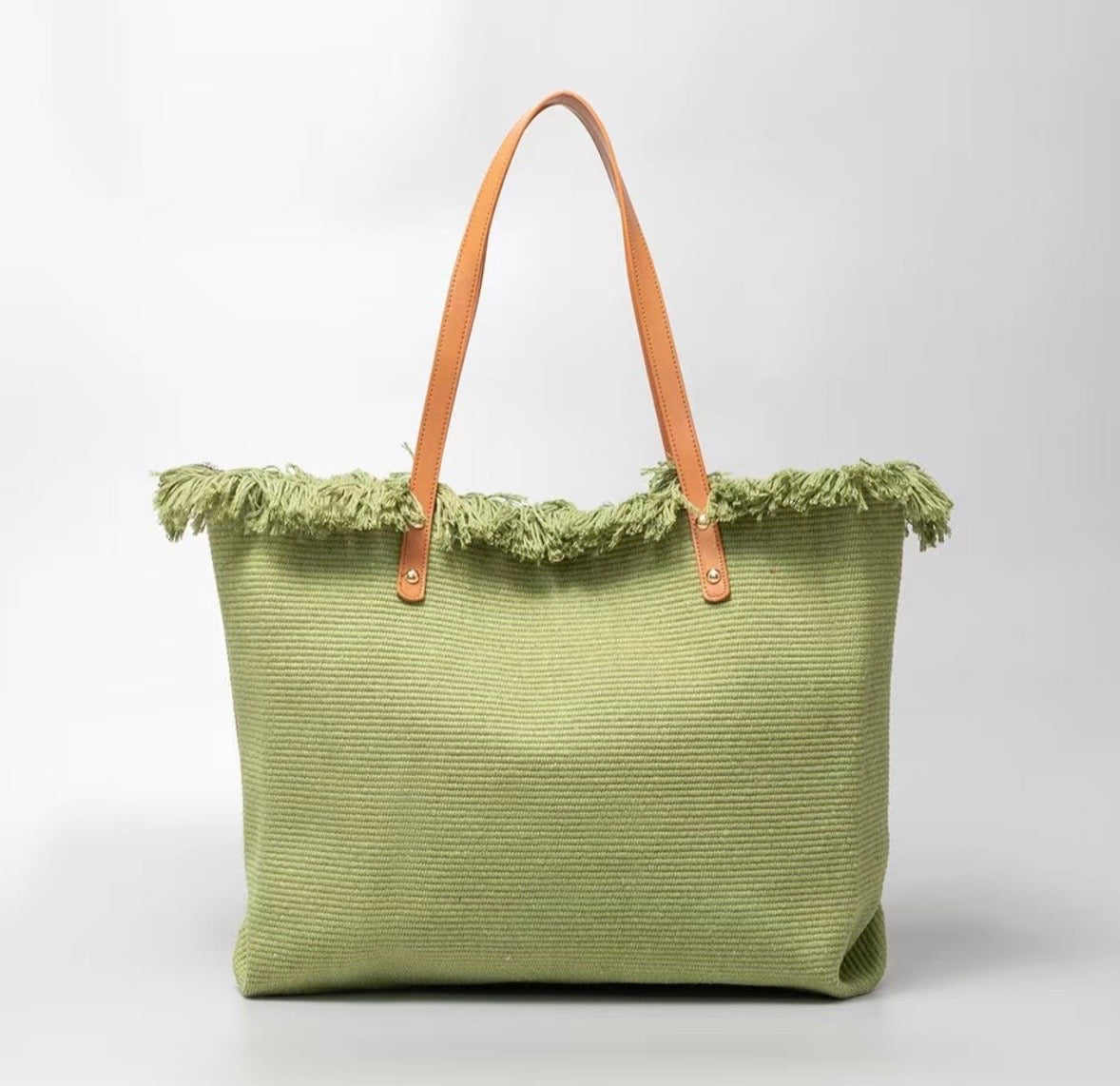 Fringe Top Tote