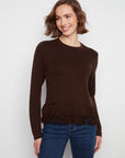 Fringe Bottom Sweater